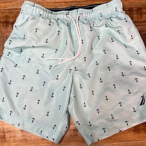 NAUTICA MENS SWIMMING TRUNKS